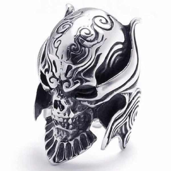 Bague Loki des Ténèbres en Acier