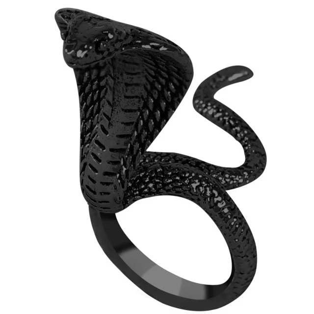 Bague Serpent Cobra Agile