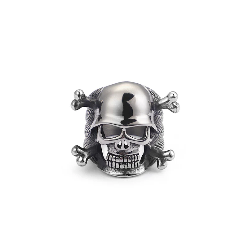 Bague Terreur des Routes – Acier Inoxydable