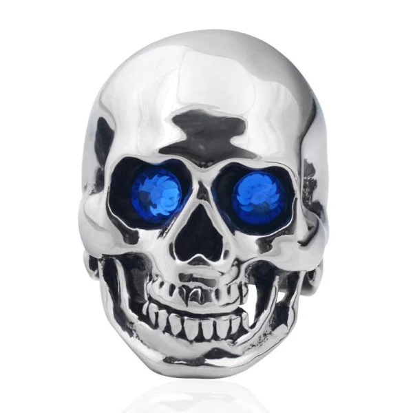 Bague Tête de Mort Titan Noir
