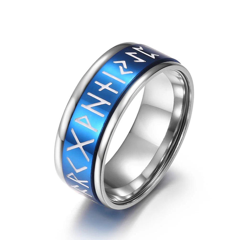 Bague Viking Alphabet Runique - Image 2