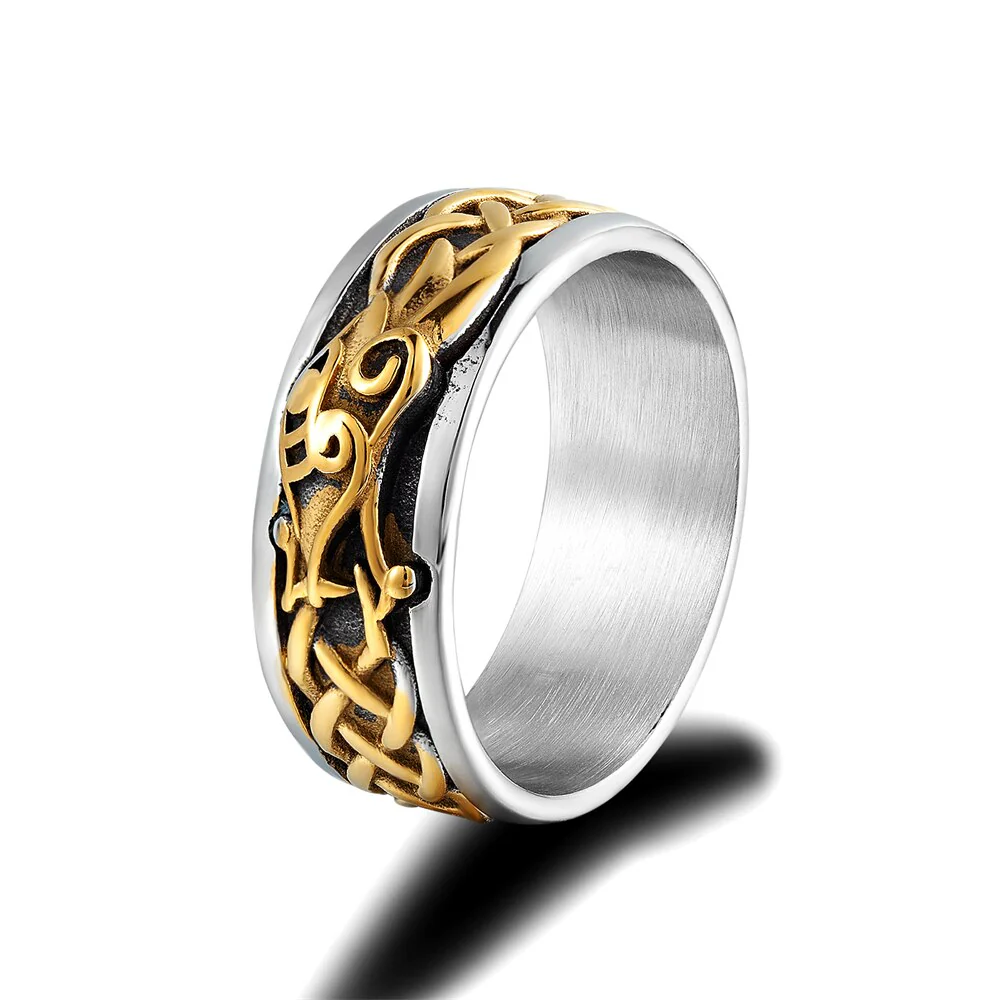 Bague Ouroboros Ancien