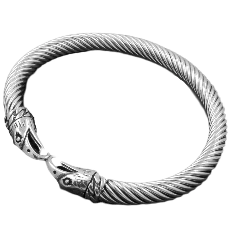 Bracelet viking Hugin et Munin - Image 2