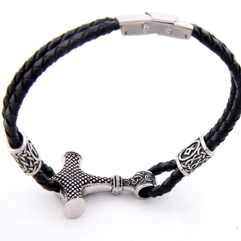 Bracelet Viking Marteau de Thor - Image 3