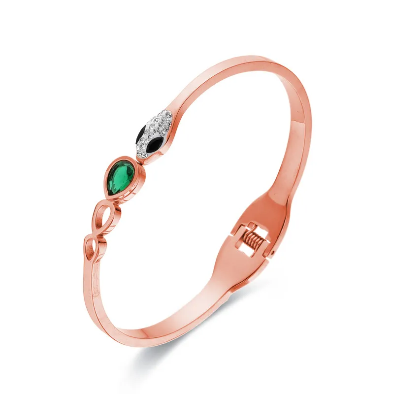 Bracelet Serpent Or Rose Opulence