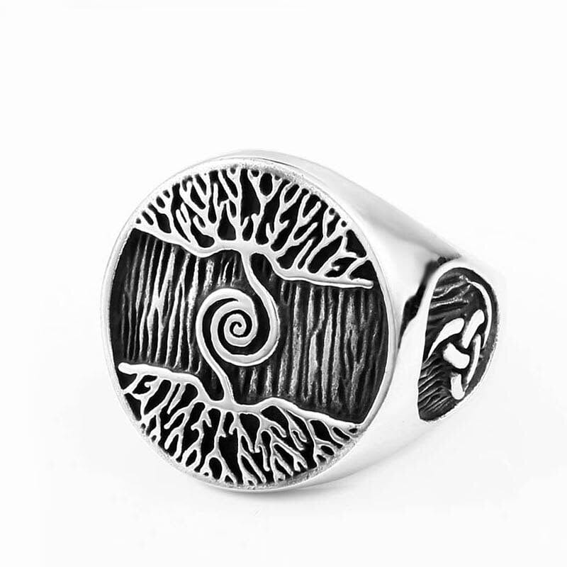 Bague Arbre De Vie Et Triskel