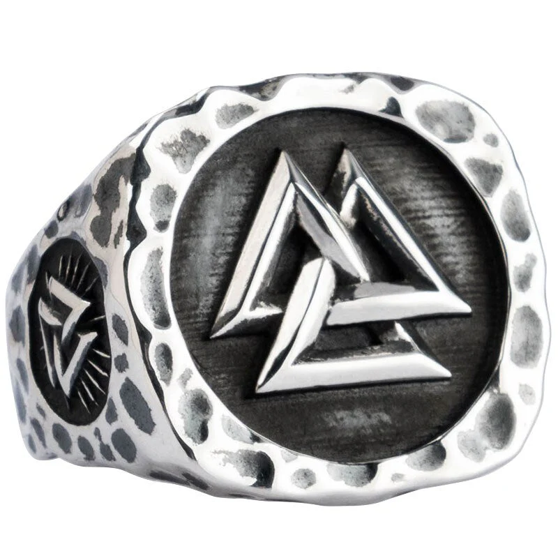 Bague Viking Valknut