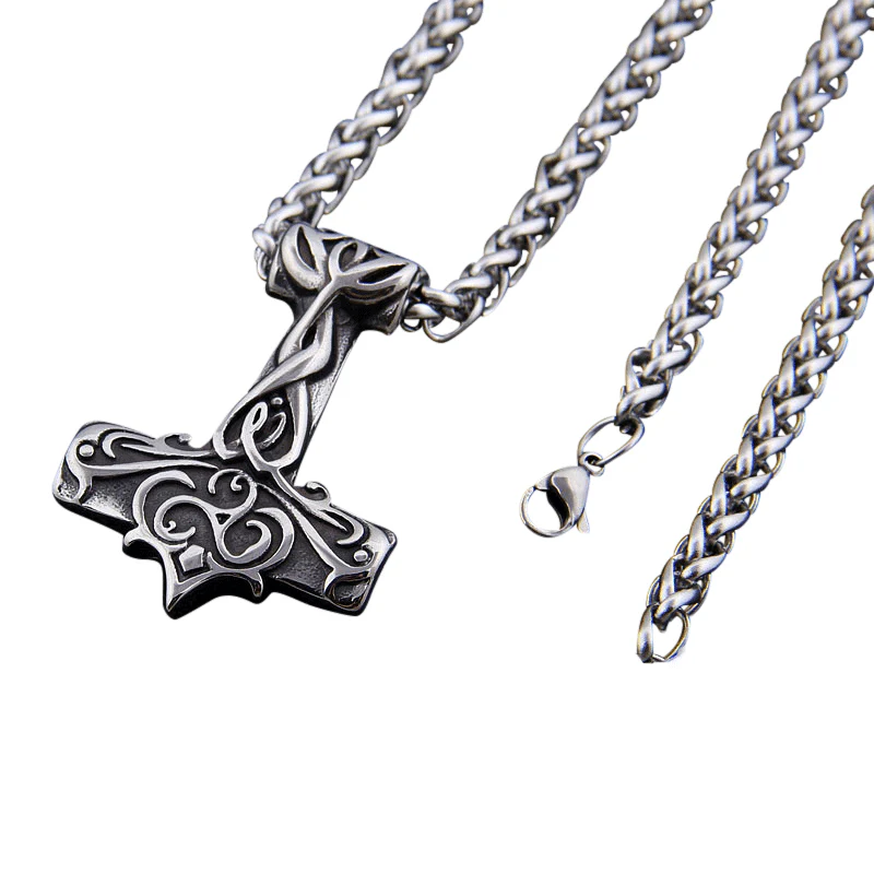 Collier Viking Mjolnir - Marteau des dieux