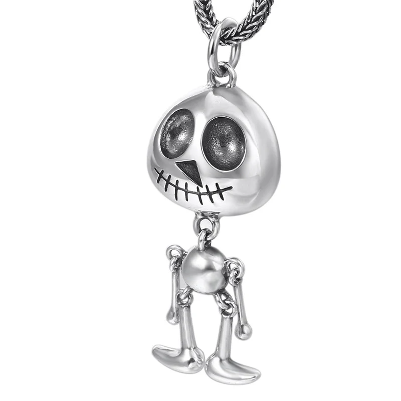 Pendentif Crâne Majestueux Argent