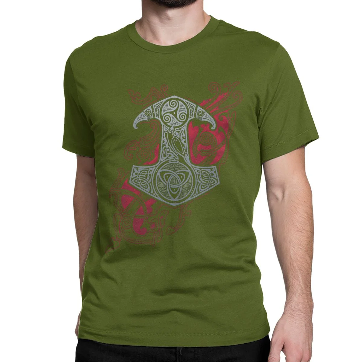 T-shirt Viking Mjolnir Dominant - Image 8
