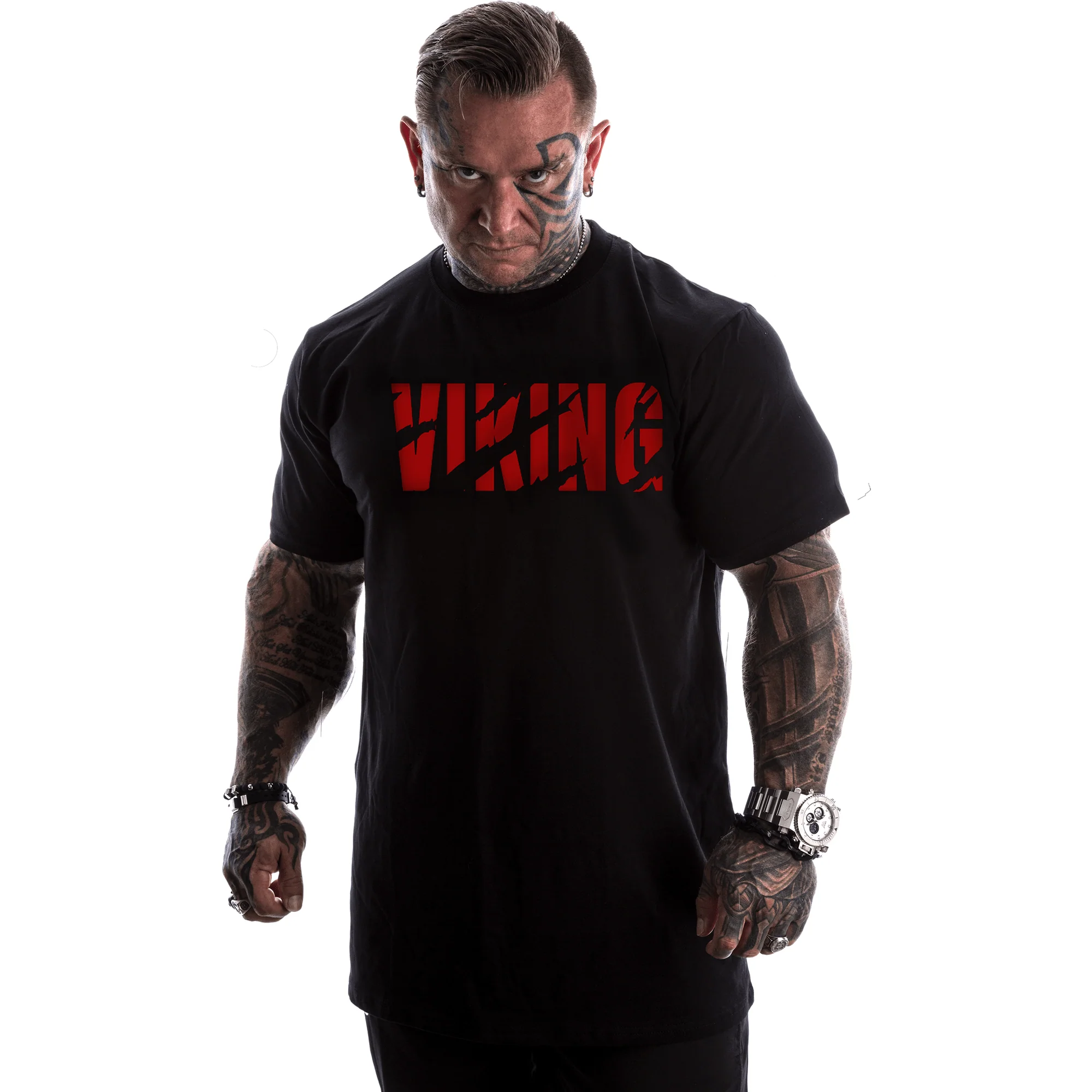 T-shirt musculation sang viking