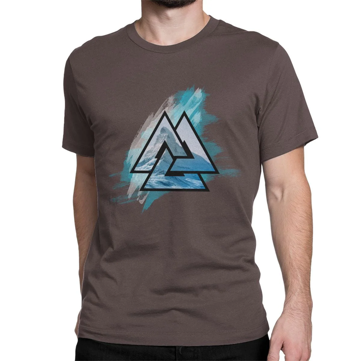 T-shirt Viking Symbole Valknut - Image 8